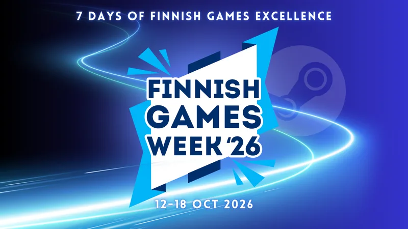Finnish Games Week 2026 Steam event, 12-18 October