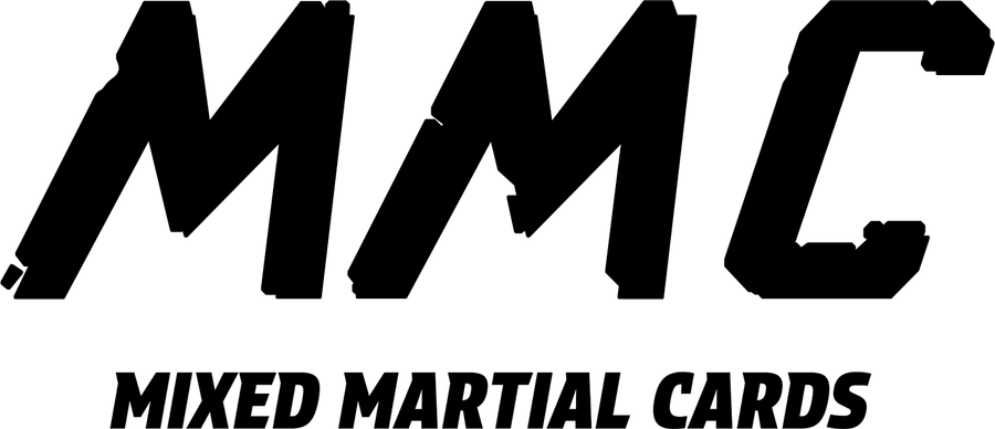 Mixed Martial Cards logo, black version for light backgrounds
